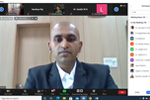 State Level Webinar under Citizens' Duties Awareness Programme on the topic ''Enforcement of Fundamental Duties'' by Prof. (Dr.) C. S. Patil, Dean and Director, Karnataka State Law University and presided by Dr. Wooday P. Krishna, Hon. General Secretary, Seshadripuram Educational Trust on 21.10.2020.