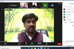  Webinar on NSS for Young Minds by Sri. K. M. Prasanna Kumar, Assistant  Professor, Mysore and Member of Karnataka Gandhi Smaraka Nidhi on 24.09.2020