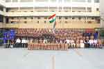 72nd Republic Day Celebration -2021 by the Chief Guest - Prof. Ravivarma Kumar, Senior Advocate, High Court of Karnataka, Former Advocate General for Karnataka, Professor of Law and presided by Nadoja Dr. Wooday P. Krishna, Honorary General Secretary, Seshadripuram Educational Trust on 26.01.2021