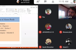  >Resource Person Sagar Nagaraj Presentating The Presentation