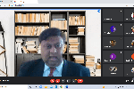  Webinar on Meaning and Nature of Jurisprudence by K. L. Srinivas, Advocate, Mediator, Visiting Faculty on 12.02.2022