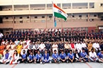  73rd Republic Day Celebration -2022 presided by Nadoja Dr. Wooday P. Krishna, Honorary General Secretary, Seshadripuram Educational Trust on 26.01.2021.