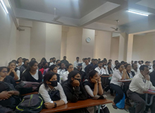 A Guest Lecture on Principles of Constitutional Interpretation and Principles of Legislation by  Prof.K.Shivaprasaad, Director Of Academics, Bangalore Law College, Bengaluru on 10.02.2023