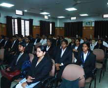 Ambedkar Study Centre of Seshadripuram Law College had organised Guest Lecture on “The Role of Dr. B.R. Ambedkar in making of Indian Constitution “ in association with SC & ST Cell on Maha Parinirvana Diwas on 6.12.2023