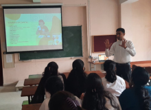 A Guest lecture on shares and dividends by Alok Gananath , An Advocate And Company Secretary on 12.08.2023