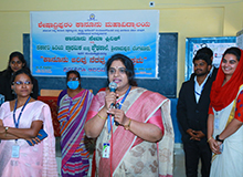 Legal awareness programme of Legal Service Clinic In association with Government Higher Primary and High School, Srirampura by Sri. Balaji N, Advocate, High Court Of Karnataka on 04.02.2023.