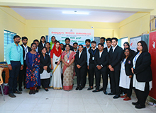 Legal awareness programme of Legal Service Clinic In association with Government Higher Primary and High School, Srirampura by Sri. Balaji N, Advocate, High Court Of Karnataka on 04.02.2023.