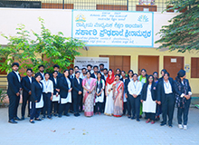 Legal awareness programme of Legal Service Clinic In association with Government Higher Primary and High School, Srirampura by Sri. Balaji N, Advocate, High Court Of Karnataka on 04.02.2023.