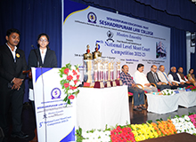 Phase-II : Offline Semi-Finals, Final round at Seshadripuram Law College & Valedictory at Gandhi Bhavan on 22.07.2023 : Mooter Ensemble presents 5th National Level Moot Court Competition 2022-23