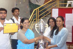 Seshadripuram Law College 
							students team has won I prizein Intercollegiate Model Parliament Competition organised in BMS 
							Law College, Bengaluru on 22nd of Feb. 2014. Yashas Has secured best Speaker award, Navaneeth 
							has won best Prime Minister prize, Sahana Has best Opposition Leader prize and Jayanth has best 
							Marshall prize.