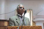  Sri. S. P. Shankar addressed the gathering with motivational words