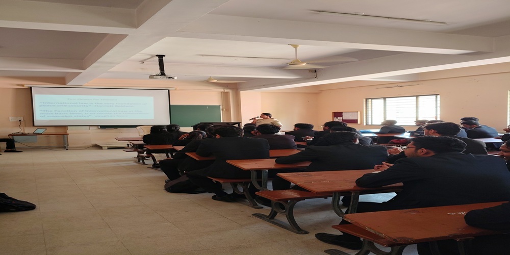 Guest Lecture on the topic Public Internat...