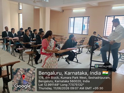 Guest Lecture on the topic “The Indian Par...