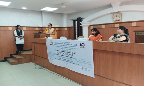 Inauguration of IPR Cell – “NAVODYAMA: Fro...